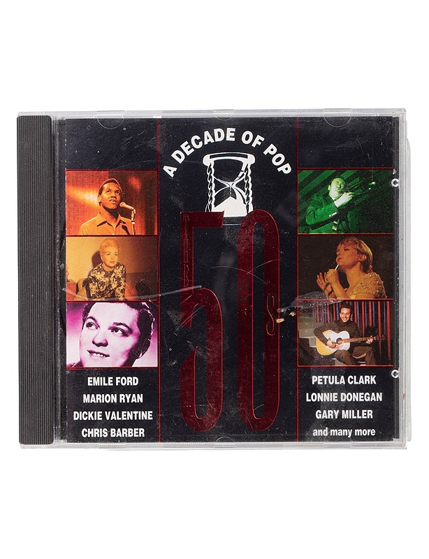 A Decade of Pop: The Fifties - CD - CD-levyt - 10105466755 - 0