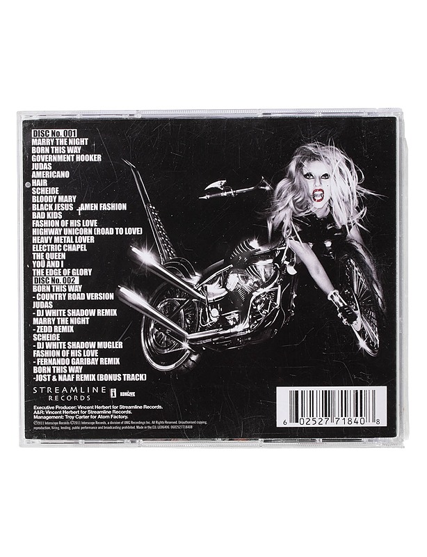 Lady Gaga: Born This Way - CD - CD-levyt - 10105466805 - 1