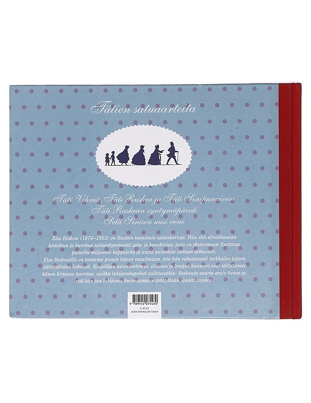 Tätien satuaarteita - Beskow, Elsa - Lastenkirjat - 10105466851 - 1