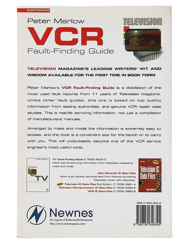 Fault-finding guide, television - Peter Marlow - Tietokirjat ja oppaat - 10105466854 - 1