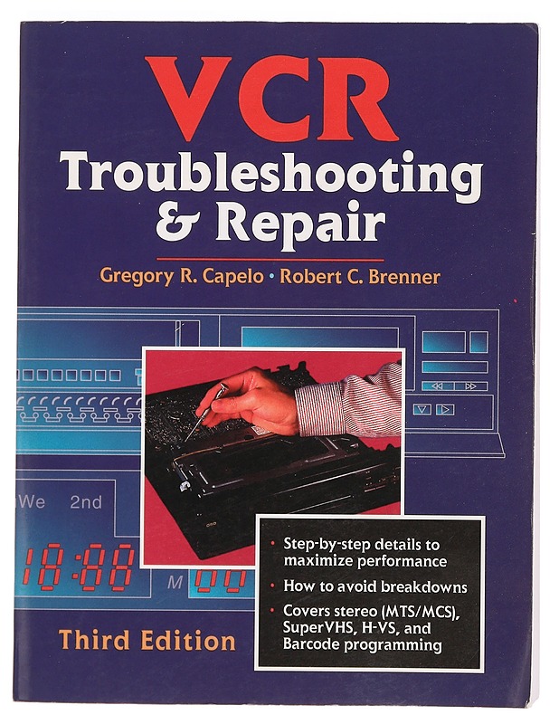 VCR: troubleshooting and repair - Gregory R. Capelo - Tietokirjat ja oppaat - 10105466860 - 0