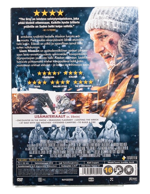 The Grey: suden hetki - DVD - DVD-elokuvat - 10105466881 - 1