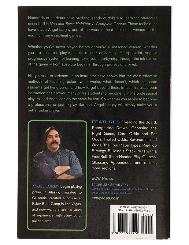 No-Limit Texas Hold'em: A Complete Course - Largay, Angel - Harrastekirjat - 10105466885 - 1