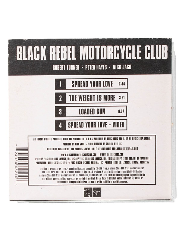 Black Rebel Motorcycle Club: Spread Your Love - CD - CD-levyt - 10105466882 - 1