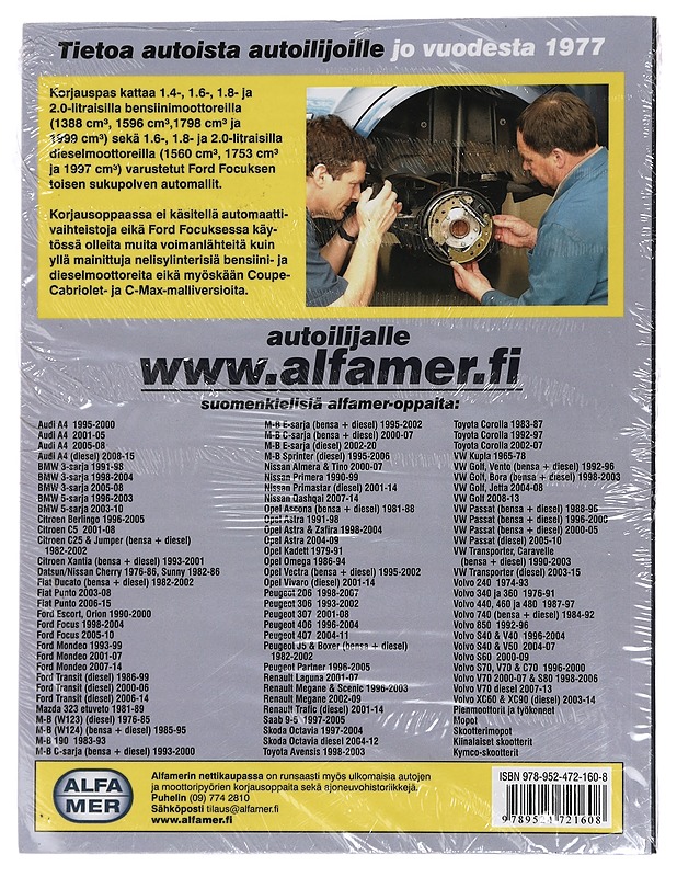 Ford Focus 2005-2010 : korjausopas - Randall, Martynn - Harrastekirjat - 10105466903 - 1