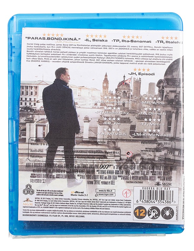 007 Skyfall - Blu-ray - Blu-ray-levyt - 10105466914 - 1