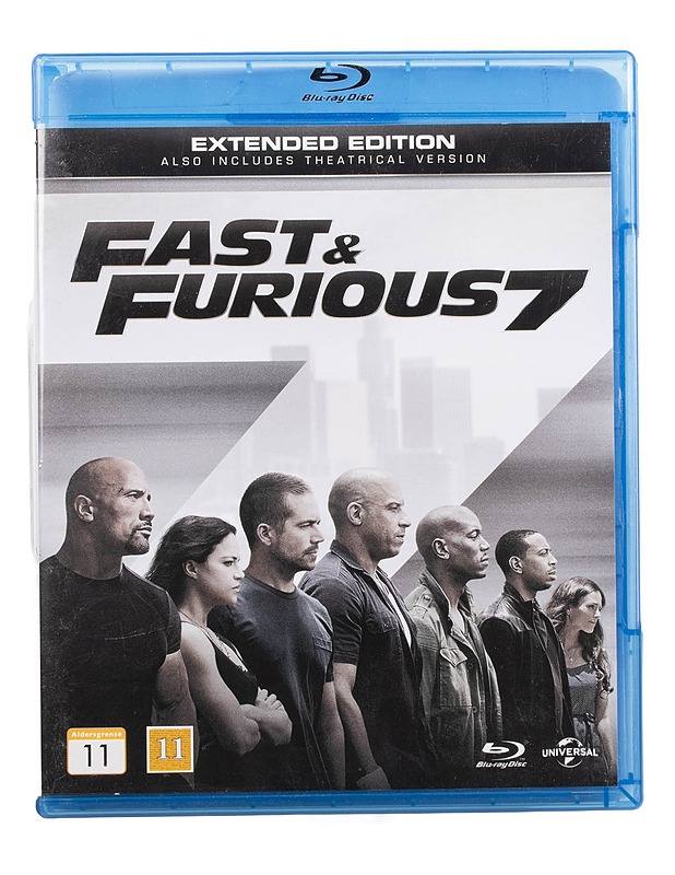 Fast et Furious 7 - Blu-Ray - Blu-ray-levyt - 10105466940 - 0