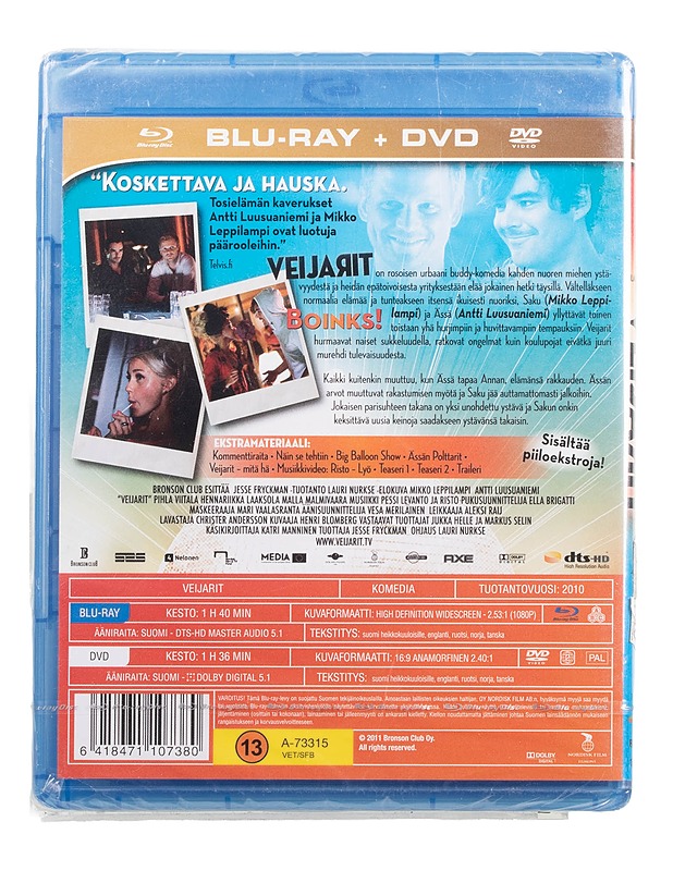 Veijarit - Blu-ray + DVD - DVD-elokuvat - 10105466974 - 1