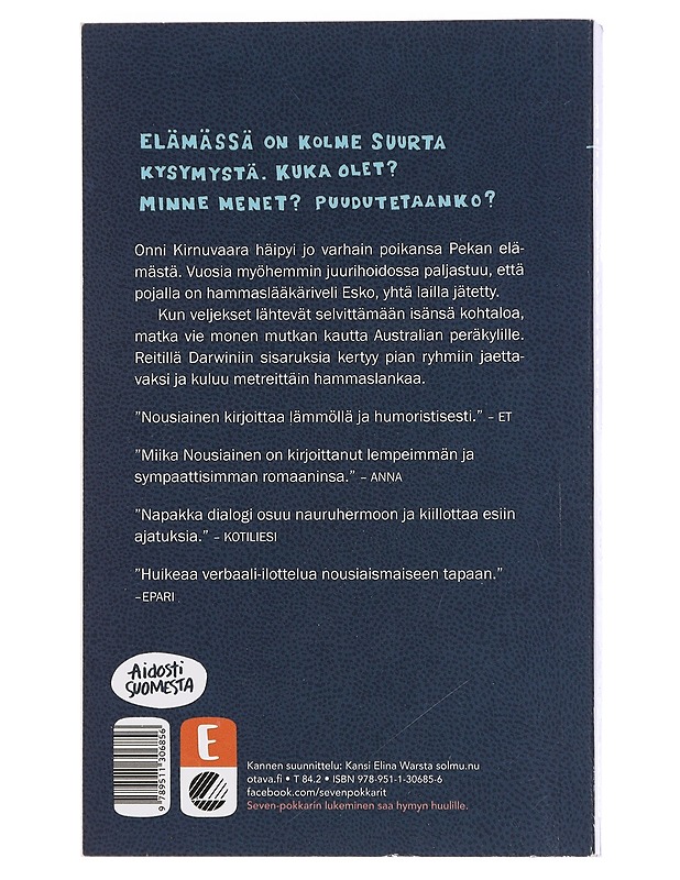 Juurihoito : suku- ja hammaslääkäriromaani - Miika Nousiainen - Romaanit ja novellit - 10105466980 - 1