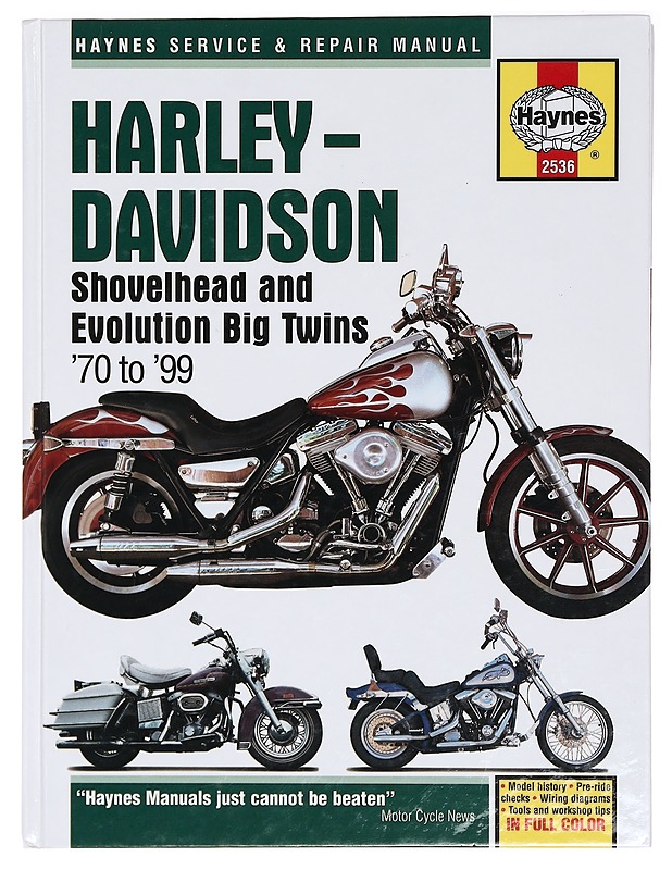 Harley-Davidson big twins : service and repair manual - Choate, Curt - Tietokirjat ja oppaat - 10105467015 - 0