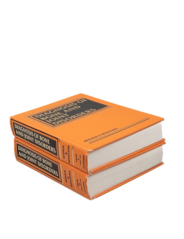 Diagnosis of bone and joint disorders, with emphasis on articular abnormalities - Resnick, Donald - Tietokirjat ja oppaat - 10105467042 - 0