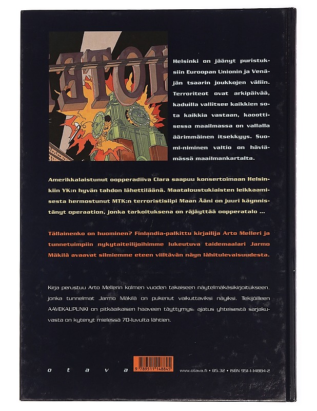 Aavekaupunki - Mäkilä, Jarmo - Sarjakuvat - 10105467049 - 1