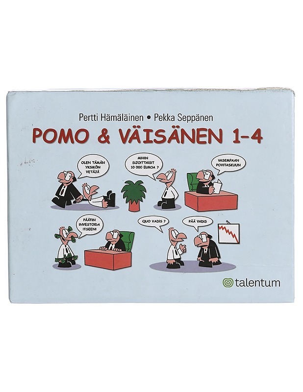 Pomo & Väisänen 1-4 -  Hämäläinen, Pertti - Sarjakuvat - 10105467037 - 0