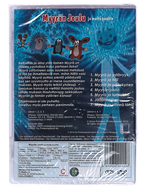 Myyrän Joulu ja muita puuhia - DVD - DVD-elokuvat - 10105467078 - 1