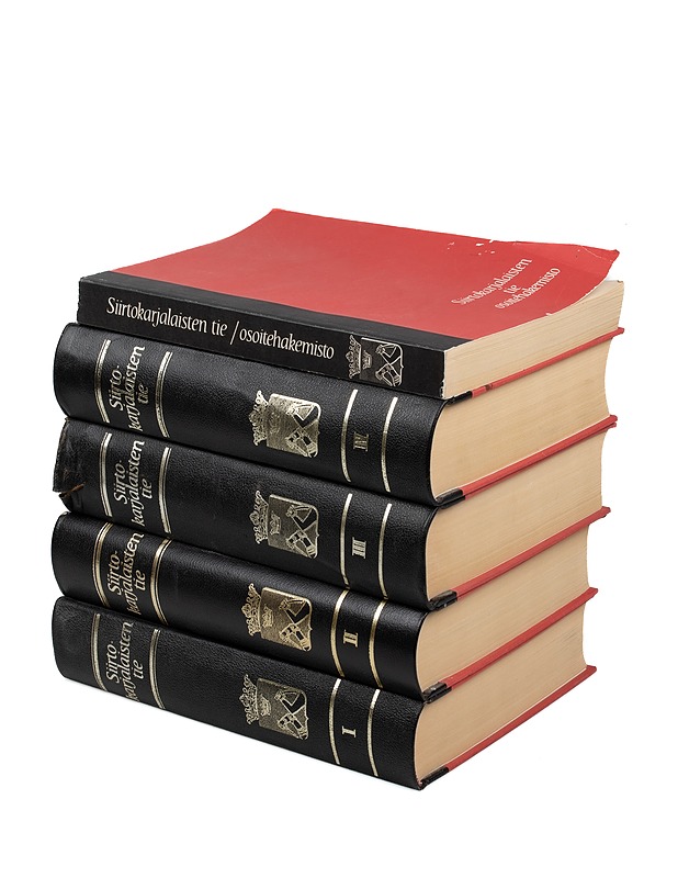 Siirtokarjalaisten tie 1-4 ja osoitehakemisto - Milja Kaunisto - Historiakirjat - 10105467085 - 1