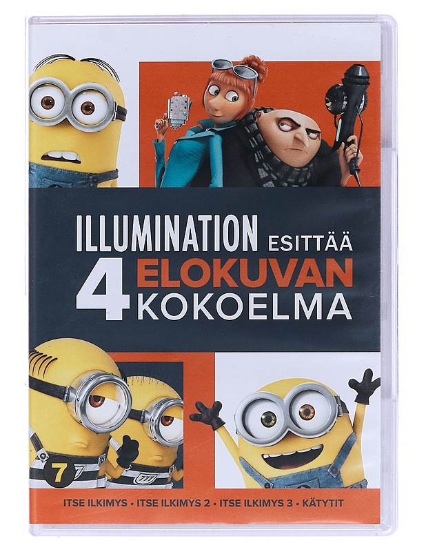Illumination 4 elokuvan kokoelma - DVD - DVD-elokuvat - 10105467093 - 0