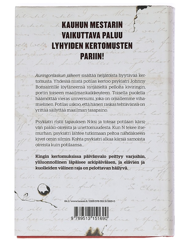 Auringonlaskun jälkeen - King, Stephen - Romaanit ja novellit - 10105467139 - 1