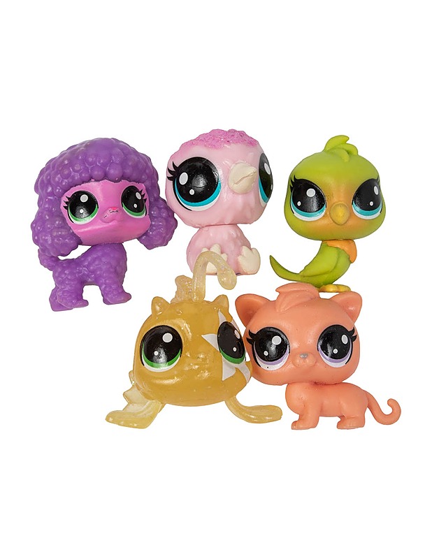 LITTLEST PET SHOP minihahmot setti, 5 kpl - Lasten lelut - 10105467163 - 0