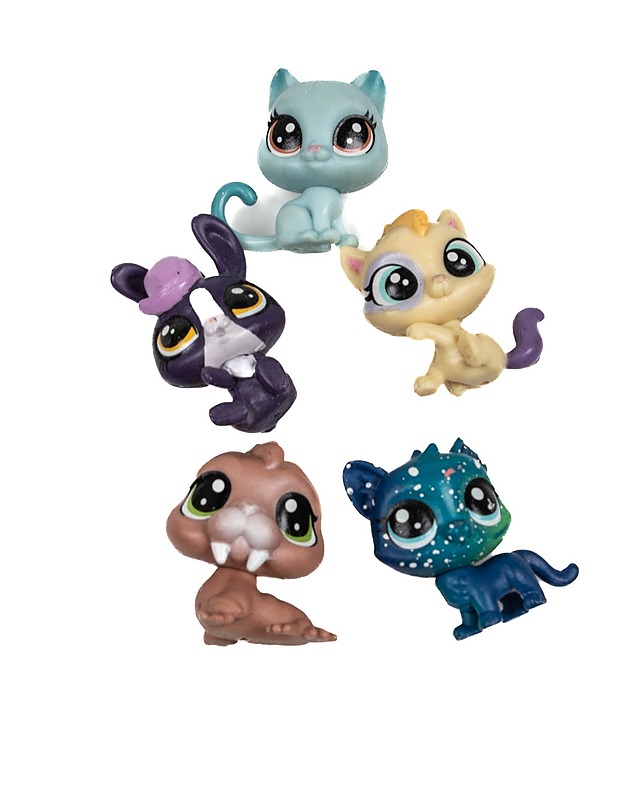 LITTLEST PET SHOP minihahmot, 5 kpl - Lasten lelut - 10105467168 - 0