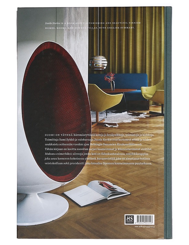 Sisäänkäyntejä ainutlaatuisiin suomalaisiin koteihin, huoneisiin ja huviloihin - Sykkö, Sami - Tietokirjat ja oppaat - 10105467172 - 1