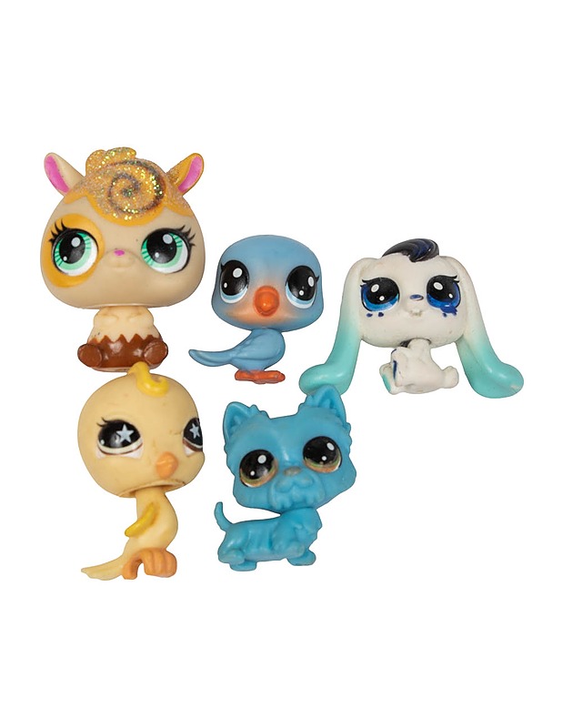 LITTLEST PET SHOP minihahmot setti, 5kpl - Lasten lelut - 10105467188 - 0