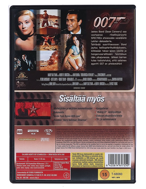 Salainen agentti Istanbulissa - DVD - DVD-elokuvat - 10105467198 - 1