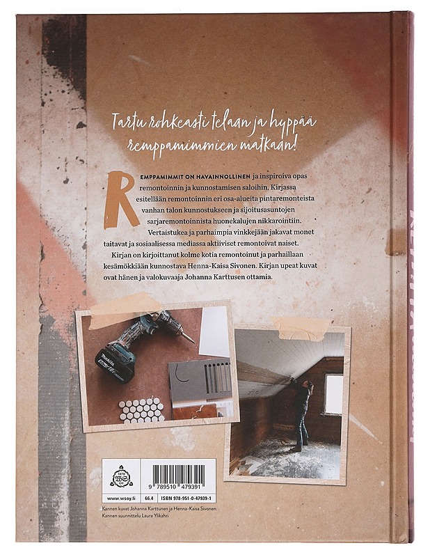Remppamimmit maalaa, kunnosta, rappaa, flippaa - Sivonen, Henna-Kaisa - Tietokirjat ja oppaat - 10105467199 - 1