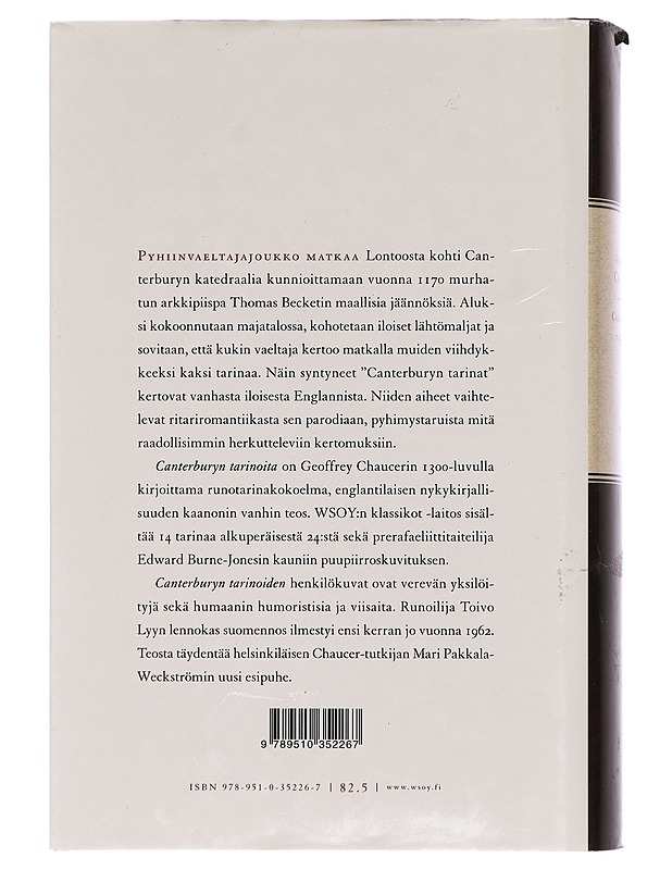 Canterburyn tarinoita - Chaucer, Geoffrey - Romaanit ja novellit - 10105467211 - 1