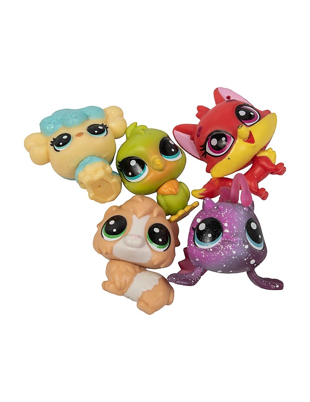 LITTLEST PET SHOP minihahmot, 5 kpl - Lasten lelut - 10105467231 - 0