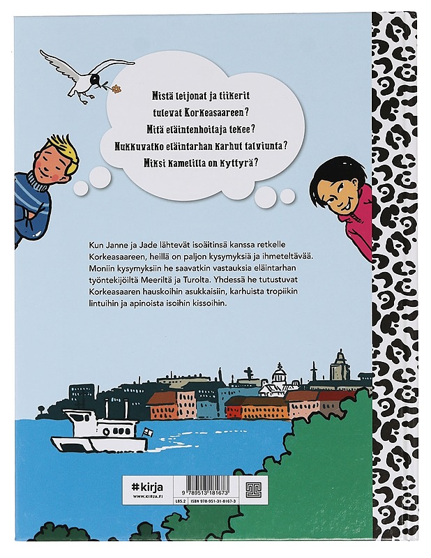 [Päivä] Korkeasaaressa : eläintarhan elämää - Heilala, Katariina - Lastenkirjat - 10105467235 - 1