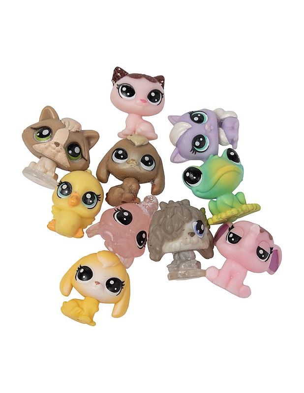 LITTLEST PET SHOP minihahmot setti, 10 kpl - Lasten lelut - 10105467251 - 0