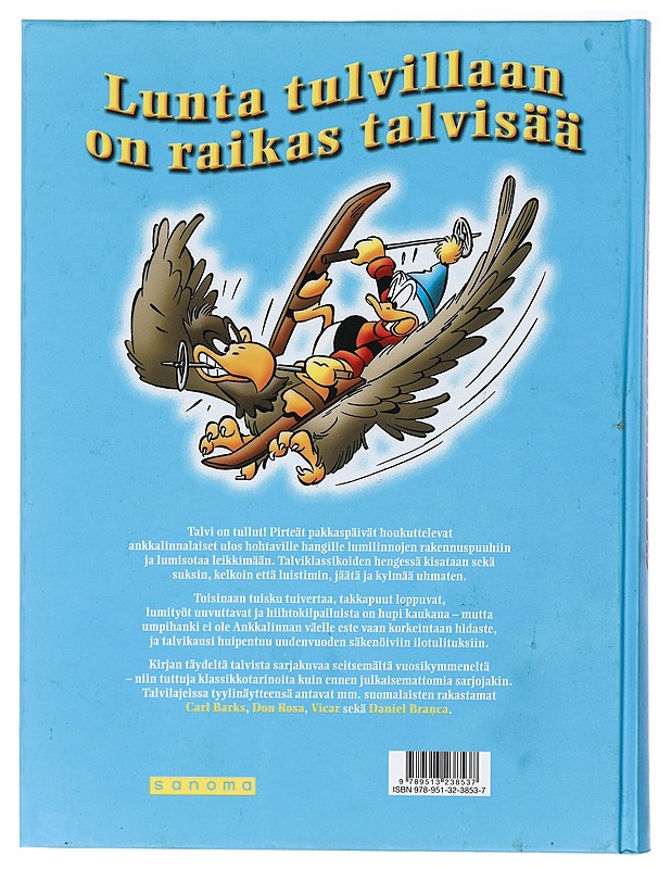 Sukset ristissä : talvisia tarinoita Ankkalinnasta - Kirsi Ahonen, Vicar, Carl Barks - Sarjakuvat - 10105467261 - 1