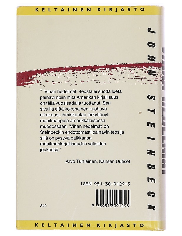 Vihan hedelmät - Steinbeck, John - Romaanit ja novellit - 10105467297 - 1