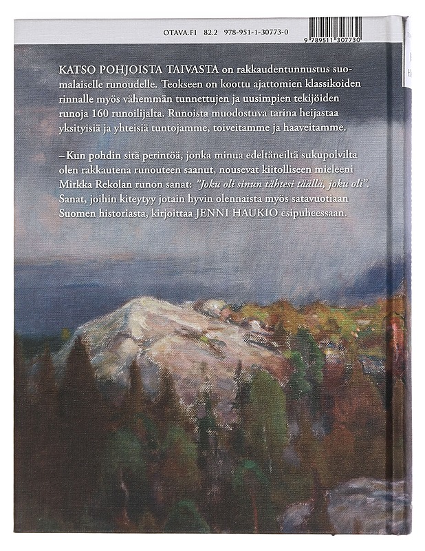 Katso pohjoista taivasta : runoja Suomesta - Haukio, Jenni - Romaanit ja novellit - 10105467298 - 1