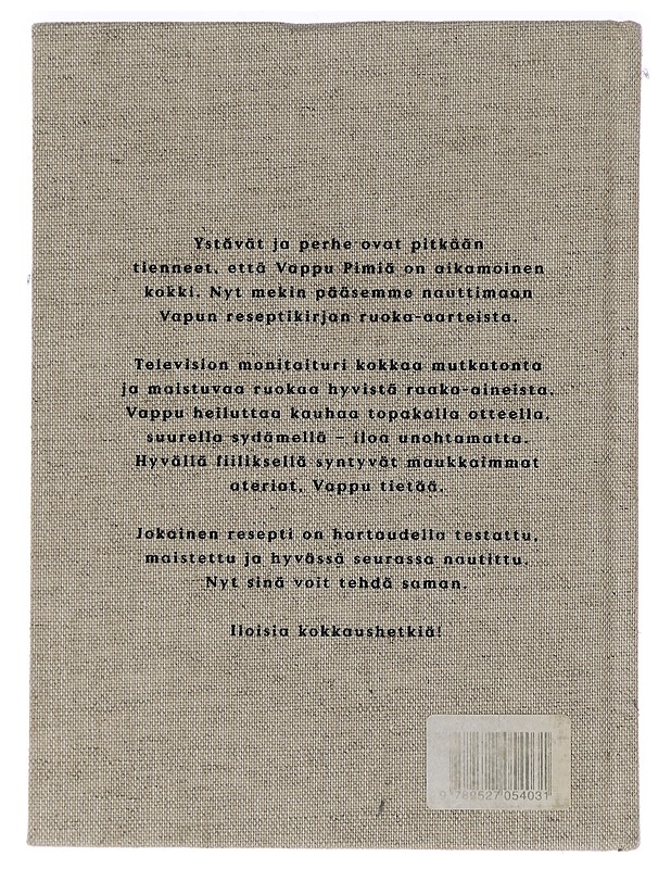 Vapun reseptikirja - Pimiä, Vappu - Ruokakirjat - 10105467311 - 1