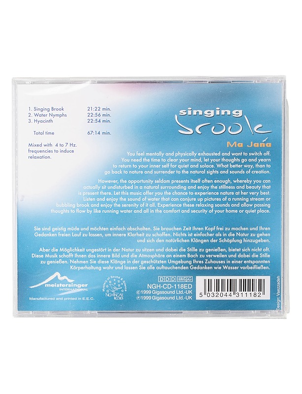 Healing Sounds: Singing brook - CD - CD-levyt - 10105467333 - 1