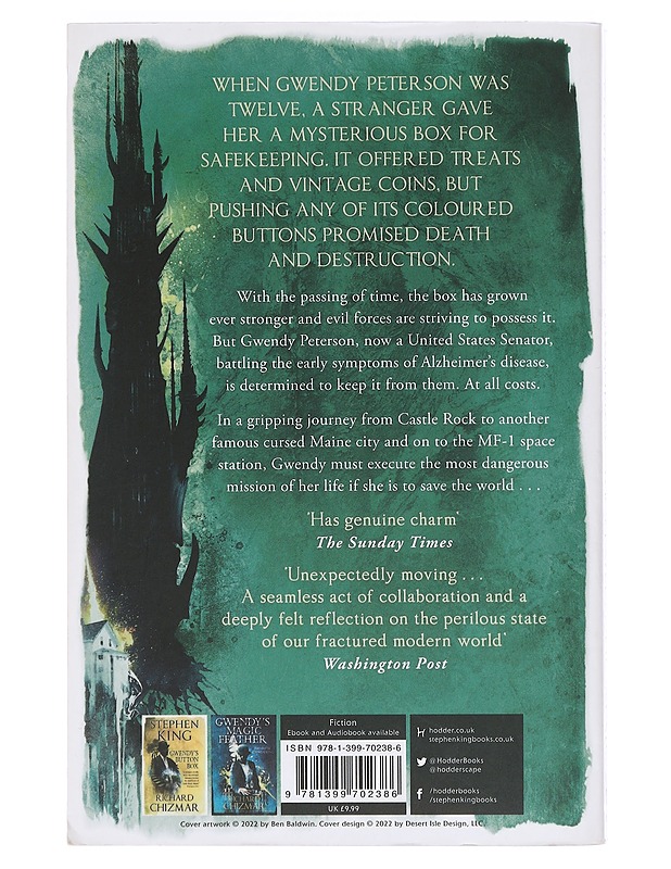 Gwendy's final task -  Stephen King - Romaanit ja novellit - 10105467349 - 1