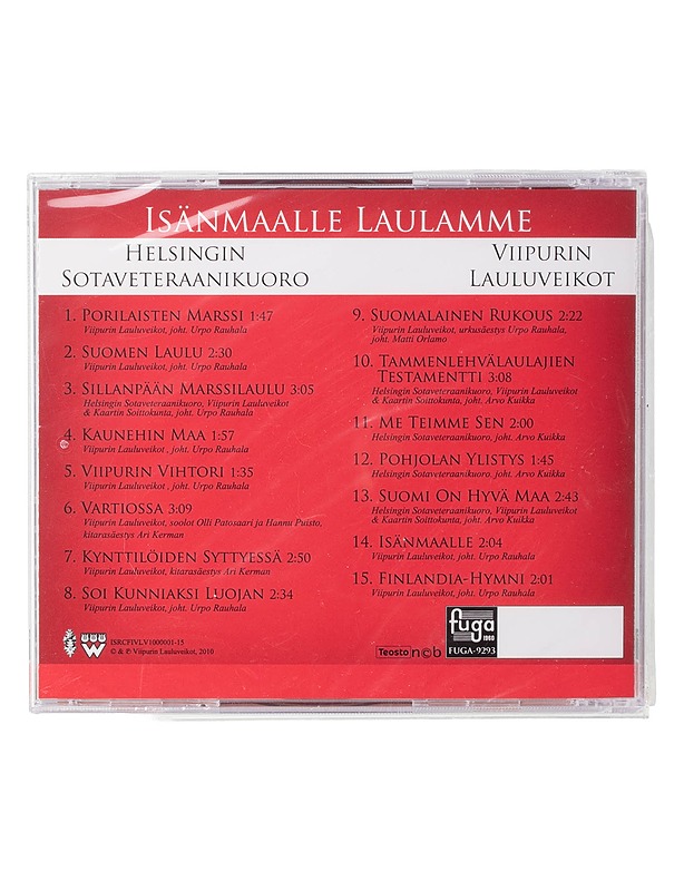 Isänmaalle laulamme - CD - CD-levyt - 10105467354 - 1