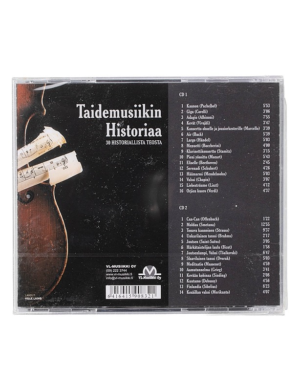 Taidemusiikin Historiaa: 30 historiallista teosta - CD - CD-levyt - 10105467361 - 1