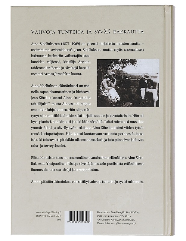 Aino Sibelius - Konttinen, Riitta - Elämäkerrat ja muistelmat - 10105467382 - 1