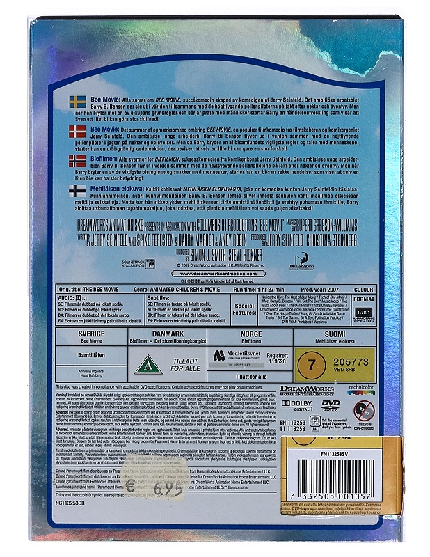Bee Movie - DVD - DVD-elokuvat - 10105467392 - 1