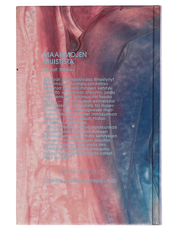 Maailmojen muistista - Steiner, Rudolf - Historiakirjat - 10105467419 - 1