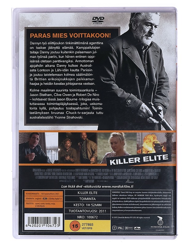 Killer Elite - DVD - DVD-elokuvat - 10105467416 - 1
