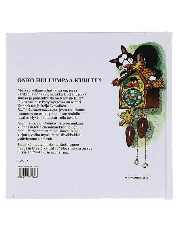 Hullunkurinen lintukirja - Kunnas, Mauri - Lastenkirjat - 10105467438 - 1