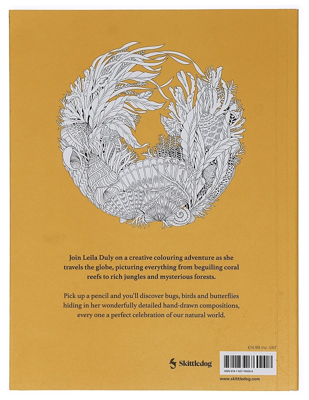 Leila Duly's Beautiful Planet: ant intricate colouring book - Leila Duly - Harrastekirjat - 10105467446 - 1