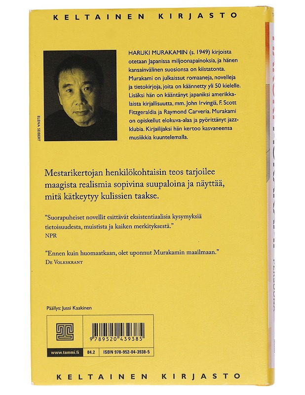 Ensimmäinen persoona - Murakami, Haruki - Kirja lahjaksi - 10105467463 - 1
