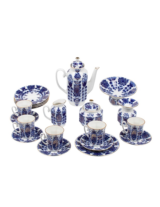 LOMONOSOV kahviastiasto, 20 osaa - Mukit ja kahvikupit - 10105467520 - 0