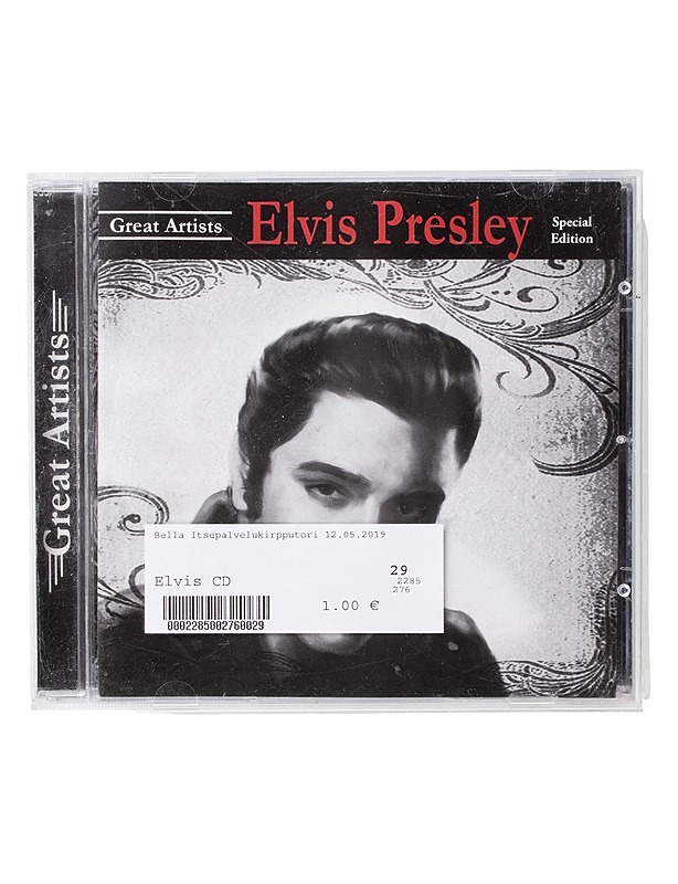 Great Artists: Elvis Presley - CD - CD-levyt - 10105467492 - 0