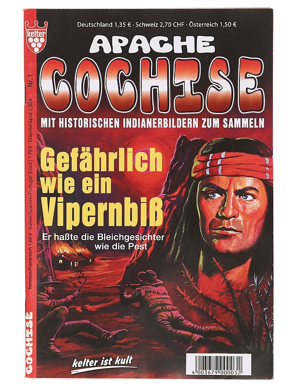 Gefährlich wie ein vipernbib- Apache Gochise - Harrastekirjat - 10105467506 - 0