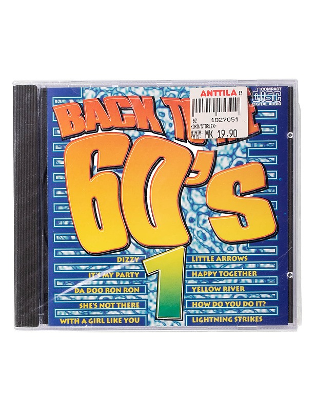 Back To The 60's: Volume 1 - CD - CD-levyt - 10105467507 - 0